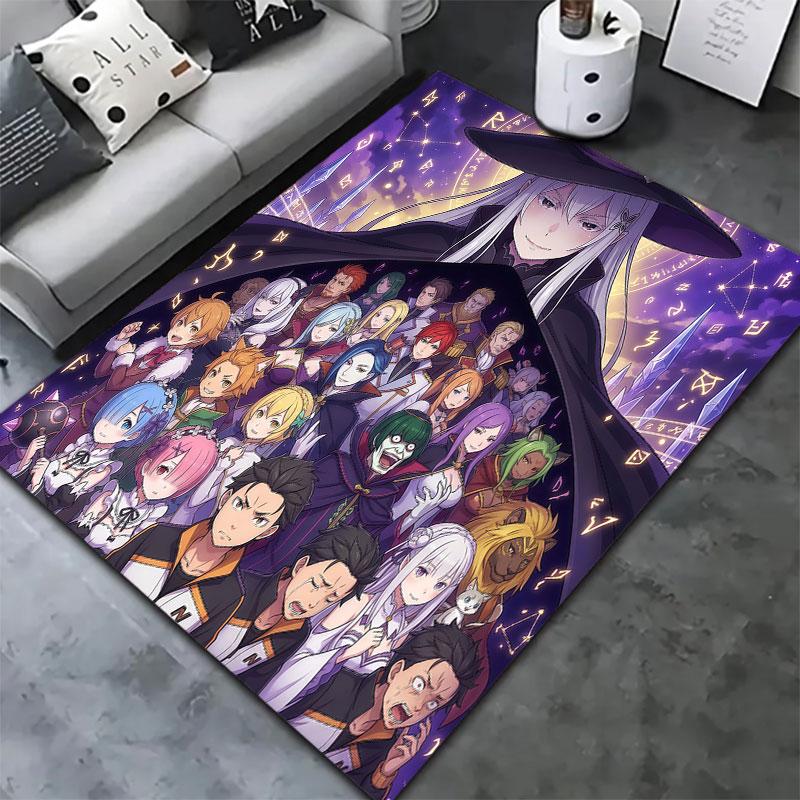 Re Zero Carpet Rug For Living Room Bedroom Home Sofa Decoration Kids Play Nonslip Floor Mat