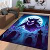 Best Seller! Poke Mon Gengar Area Rug Cute Carpet for Living Room Kids Bedroom Sofa Doormat Kitchen Home Decor,Non-slip Mat Gift