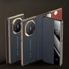 Suitable for Huawei MateXT Mobile Phone Case Triple Folding Business Men and Women Napa Smart Window Anti-fall Full Foreskin Case