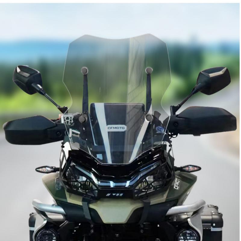 For CFMoto 800MT windshield, a special heightening and thickening windshield modification part.