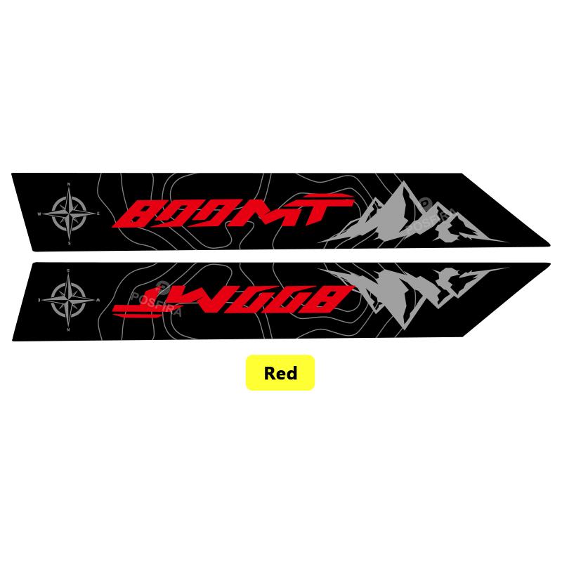 POSFIRA Motorcycle Front Fender Stickers Vinyl Decal for CFMoto 800MT CF Moto 800 MT MT800 Explore Touring 2022-2025 Accessories