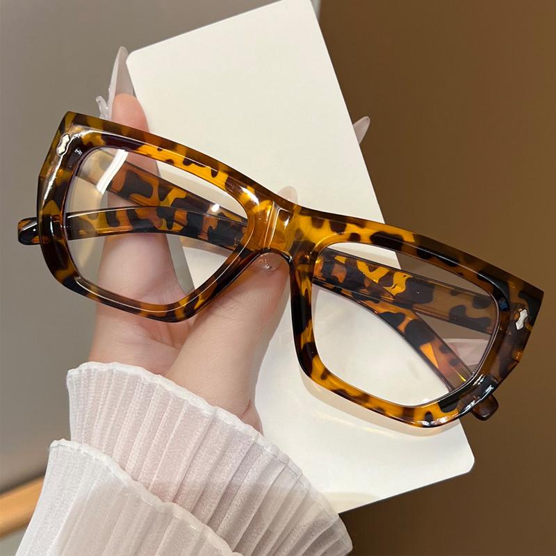 3Pcs Fashion Square Glasses For Women Classic Blue Light Blocking Men Daily Life Stylish Brand Designer Eyewear