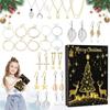 24 Days Of Christmas Countdown Calendar Charm 24 Days Christmas Countdown Calendar Advent Christmas Calendar Advent 2024 For