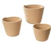 Modern Flower Pot Basket Handmade Woven Flowerpot Weaving Planter  for Sundries Gifts Flowers