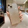 Подходящий для Apple 15pro Волнистый чехол для телефона, IPhone14 Гальванизированный ТПУ Градиент Блеск 13 Противоударный Защитный Чехол