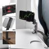 Airplane Phone Holder Portable Travel Stand Desk Flight Foldable Adjustable Rotatable Selfie Holding Train Seat Stand Support