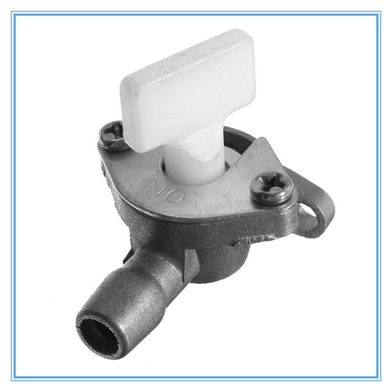 Черный/белый 47cc 49cc карбюраторный топливный кран переключатель для Minimoto ATV Quad Mini Moto Dirt Bike