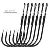 10pcs High Carbon Steel Obstacle Hook Anti Hook Grass Soft Bait Hook  Soft Bait Fishing