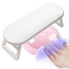 Nail Arm Rest Armrest,Manicure Tool,Foldable,Salon Use Anti Slip Professional Nails Cushion Hand
