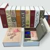 Книга-сейф для трансграничной электронной коммерции с кодовым замком - Креативная коробка для хранения и металлическая копилка