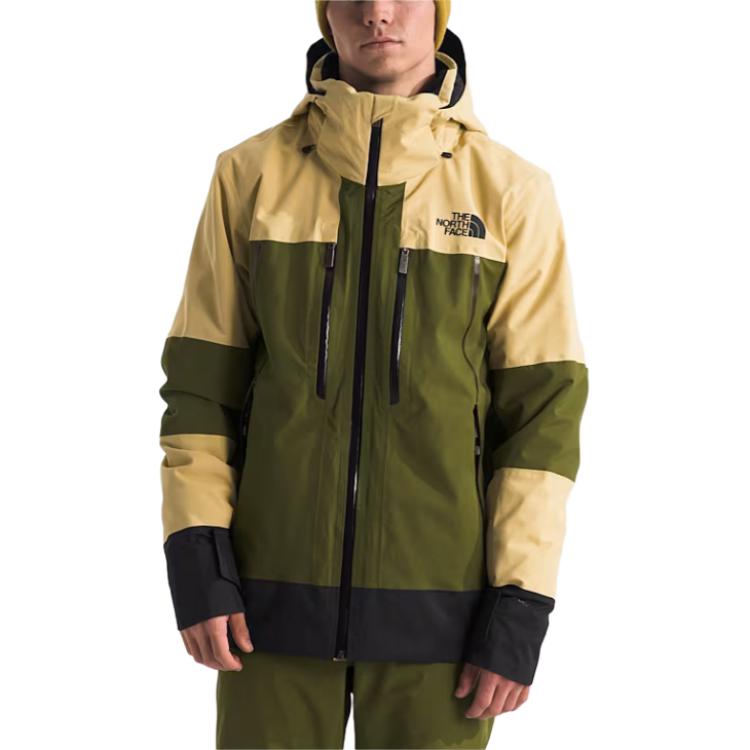 THE NORTH FACE FW24 Jackets & Coats Men's Forest Olive/Lichen Gold NF0A87Y5-5O0