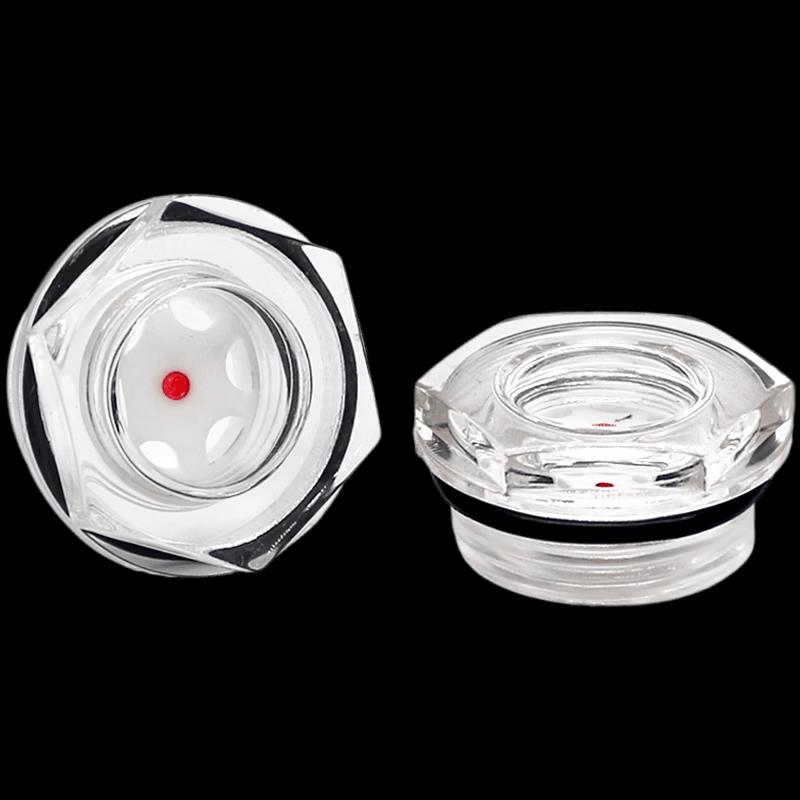 Plexiglass Transparent Oil Sight Glass