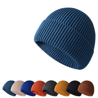 Зимняя теплая вязаная шапка для взрослых унисекс Skullies & Beanies