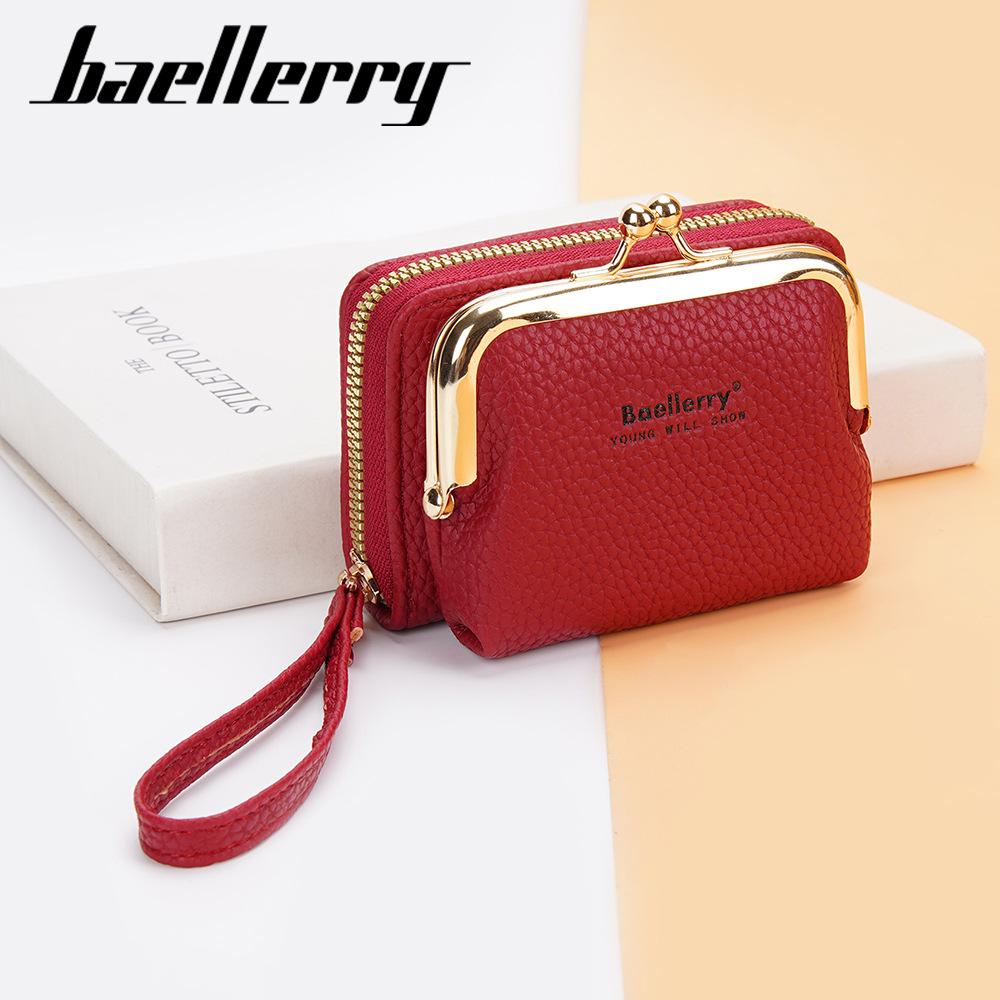 Женский кошелек для мелочи и держатель для карт Baellerry с корейским узором «лисичка»