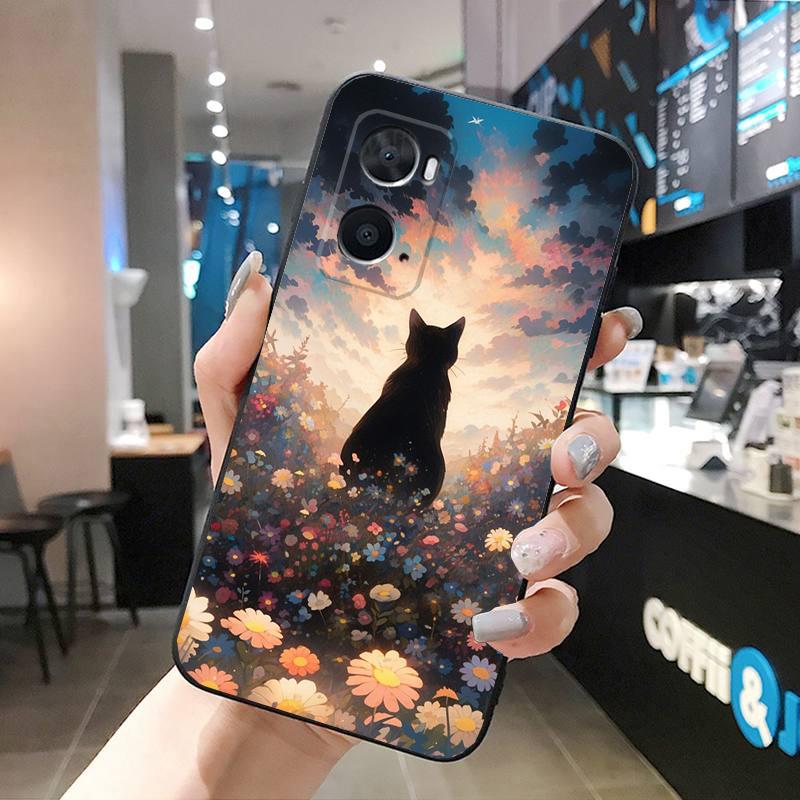 Чехол для телефона Art Cat для OPPO Realme 10 Pro Plus GT 2 Pro X2 Pro XT C25S 8 7 6 Pro 6i GT Master C3 C21 C21Y X3 SuperZoom