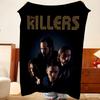 Музыкальная Т-рубадка The K-Killers Бросок Фланелевое одеяло-плед, Легкое Уютное, Прочное Стираемое милое Крутое