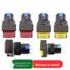 LA16 16mm Self-Resetting/Self-Locking Button Switch, Three-Legged, Three-Spring LAY72