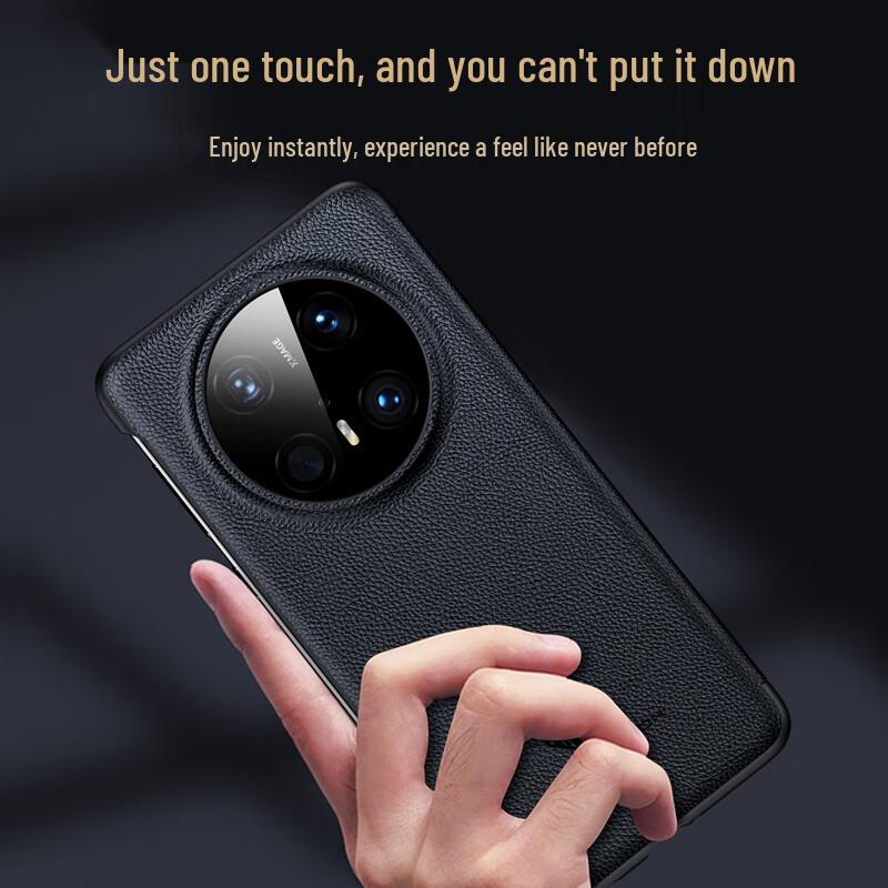 Huawei Mate 80 Pro Чехол-книжка из ПУ кожи с умным окном