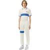 Lacoste Mens Flocked Straight Cut Sweatpants