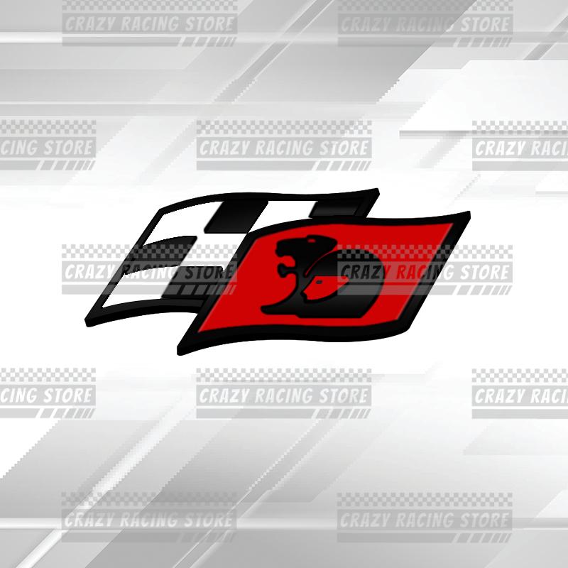 1Pc Car Badges HSV Racing Flag Trunk Emblem Metal Stickers Body Decals Letter Grille Decor For HSV Astra Commodore GTS R8
