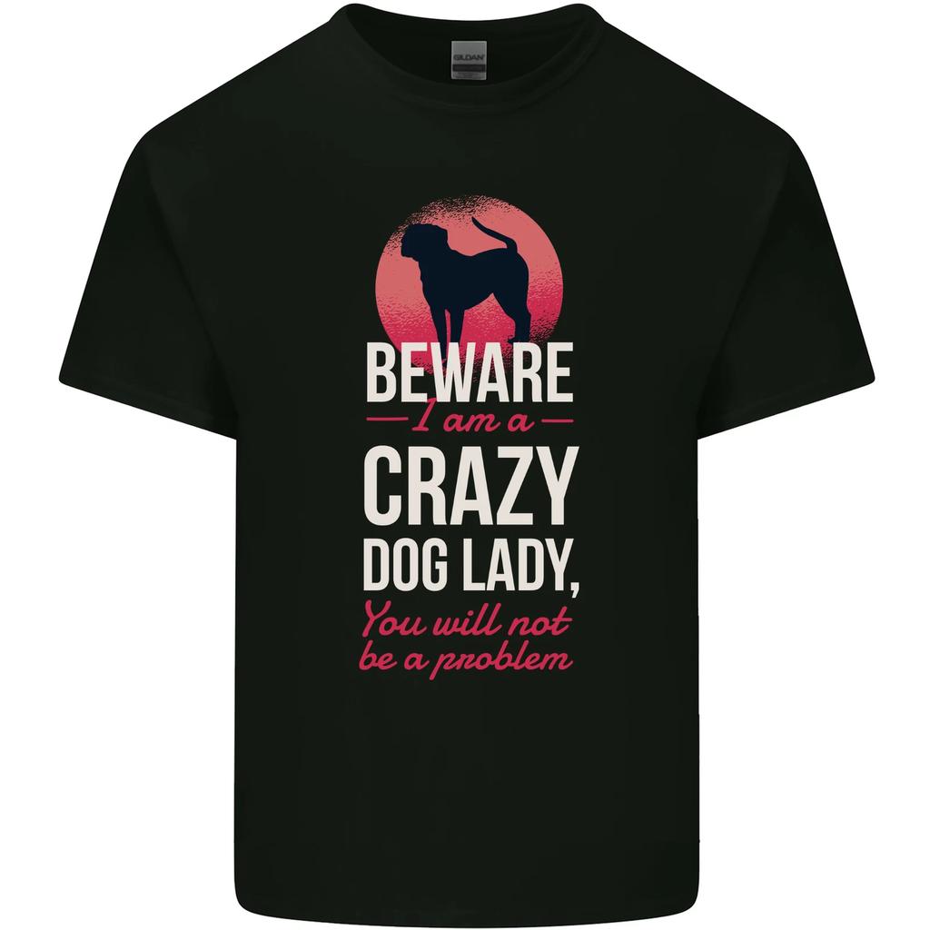 Crazy Dog Lady Funny Kids T-Shirt Childrens
