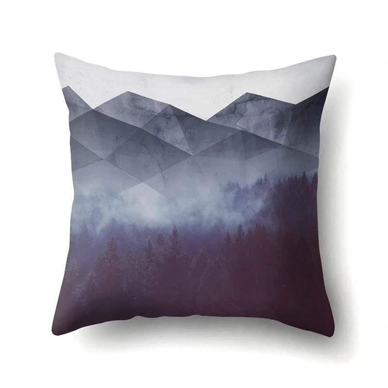 Polyester Pillowcase Automobile Decoration Home Printed Pillowcase