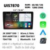 REAKOSOUND Android 10.0  9.5 Inch / 10.36 Inch 2K Screen Auto Radio 2 Din Car Radio GPS Navigation Wifi Bluetooth FM Receiver
