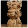 Fudo Myoo Buddha Wooden Buddhist Altar Made of Cypress Protective Principal Year of the Wooden Buddha One of the Five Great Good Luck Twelve Zodiac