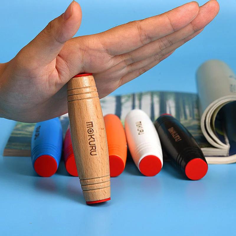 Mokuru Wooden Fidget Toys Flipo Flip Desk Kinetic Toys Decompression Stick Creative Anti Stress Artifact Flip Stick Finger Toys