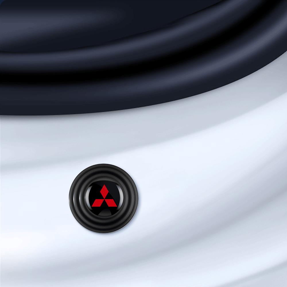 Силиконовая противоударная накладка-амортизатор на дверь автомобиля Наклейка Для Mitsubishi Ralliart Asx Lancer 10 Outlander l200 Xpander Pajero Montero V73