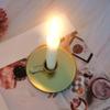 Metal Candle Holder with Handle Iron Candlestick Taper Candle Stand for Romantics Dinners and Festives Celebration Gift
