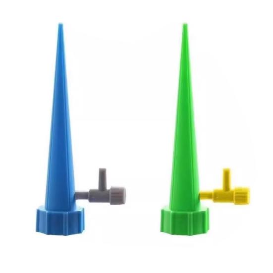 10 шт. Регулируемые шипы для самополива, вставки в горшки, шипы для капельного полива, автоматические инструменты для полива растений, подходят для пластиковых бутылок с водой