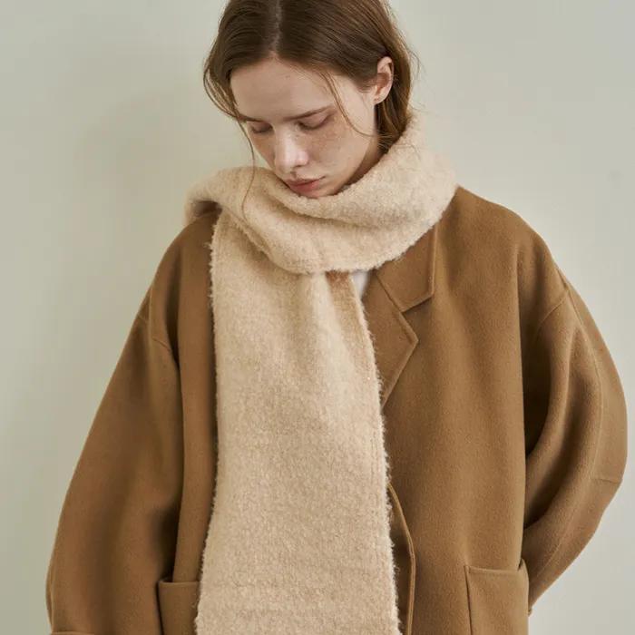 [Gift Wrapping] Boucle long muffler, Rowan_3 colors