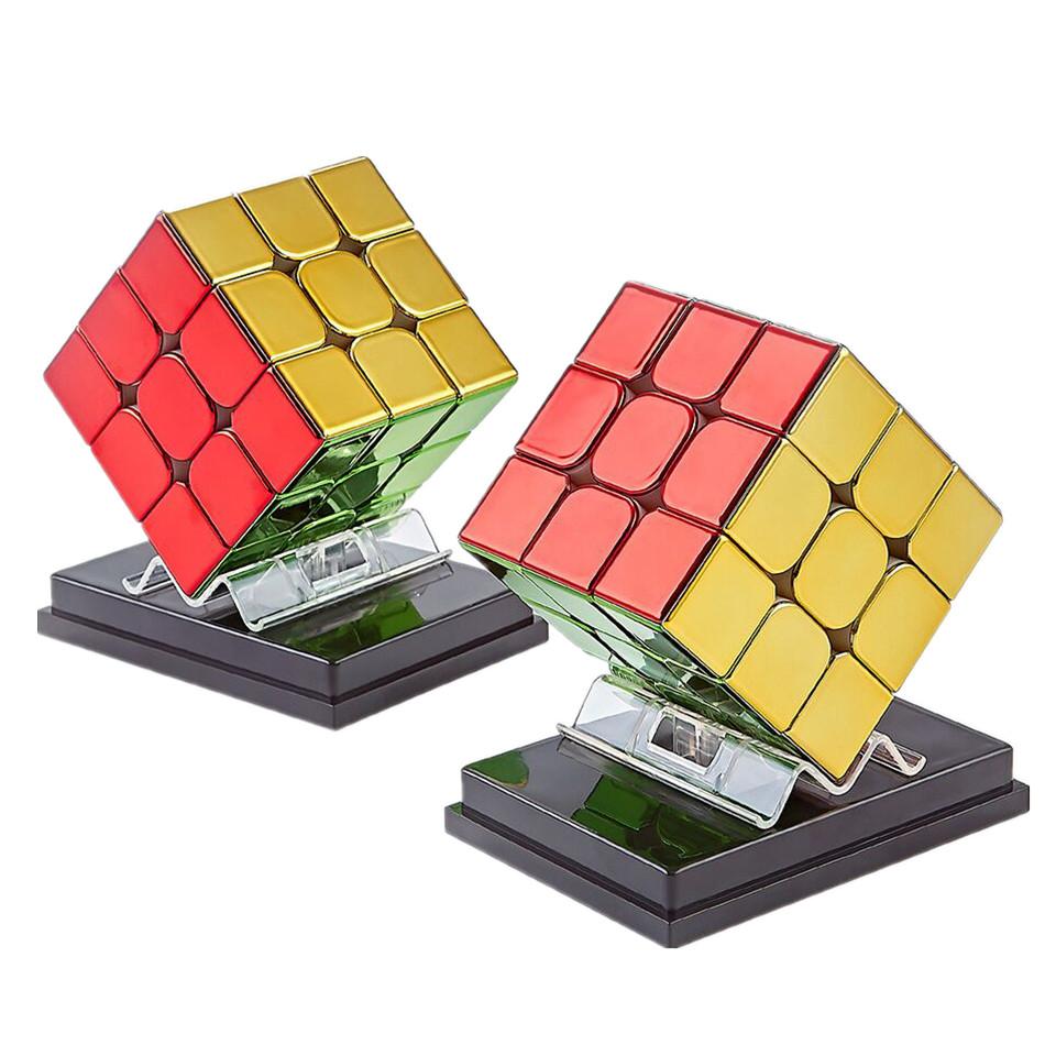 Cyclone Boy гальванический процесс магнитный 3x3 Magic Cube Professional SpeedCube Cubo Magico игрушка-головоломка для детей подарок