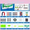 Научный эксперимент DIY Магнитный набор Для детей начальной школы Образовательный набор игрушек
