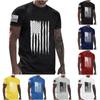 Men'S T-Shirt Short Sleeve Printed Summer Round Neck Top Trend Casual Sweatshirt