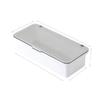 Multifunctional Dustproof Tea Set & Chopstick Storage Organizer with Draining Feature