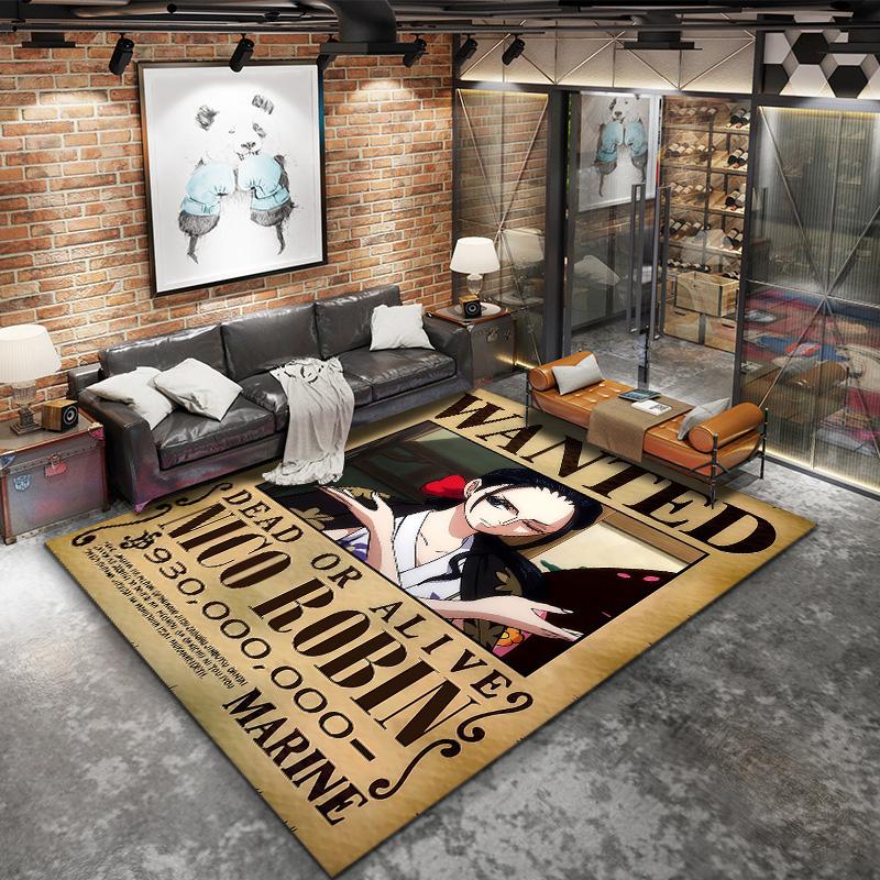 Nico Robin Carpet Rug For Living Room Bedroom Home Sofa Decoration,kids Play Nonslip Floor Mat
