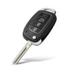 Корпус ключа дистанционного управления с 2/3/4 кнопками для Solaris Creta Ix25 Kona Tucson Sonata I40 Elantra Ix35 I20 Ix45 2017-2019