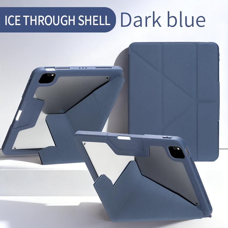 Магнитный чехол со складыванием Y для iPad 12-го 11-го Smat Cover iPad 10-го Air 5 4 10.9 iPad Air 11 M4 Pro 11 7-го 9-го 8-го ПОКОЛЕНИЯ 10.2 10.5 Оболочка