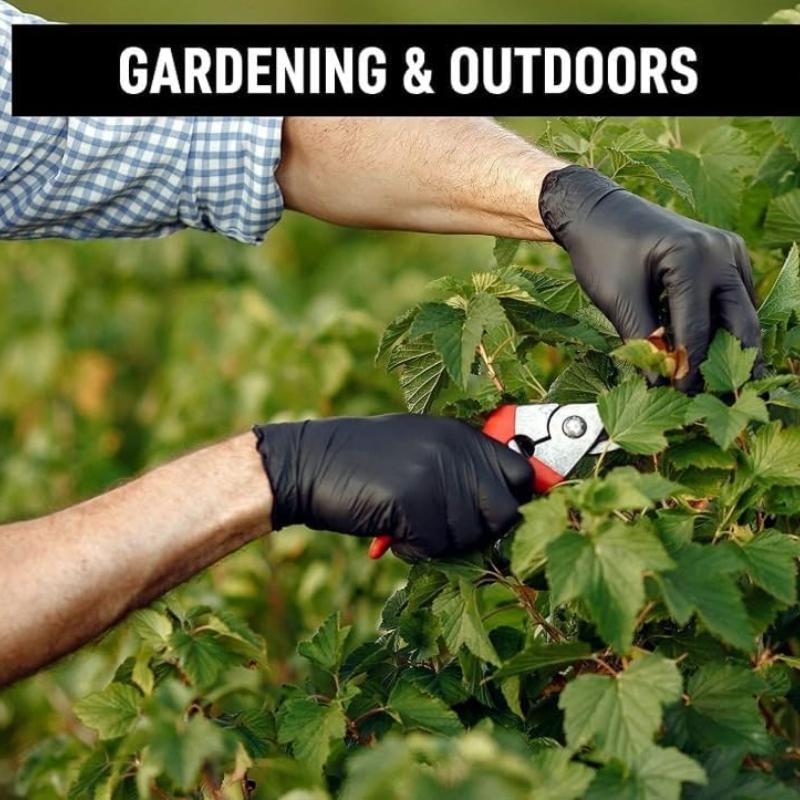 100pcs Disposable Rubber Gloves,Multipurpose Cleaning & Household Gloves,Comfortable, Durable, Non-Slip Grip,Kitchen,Gardening