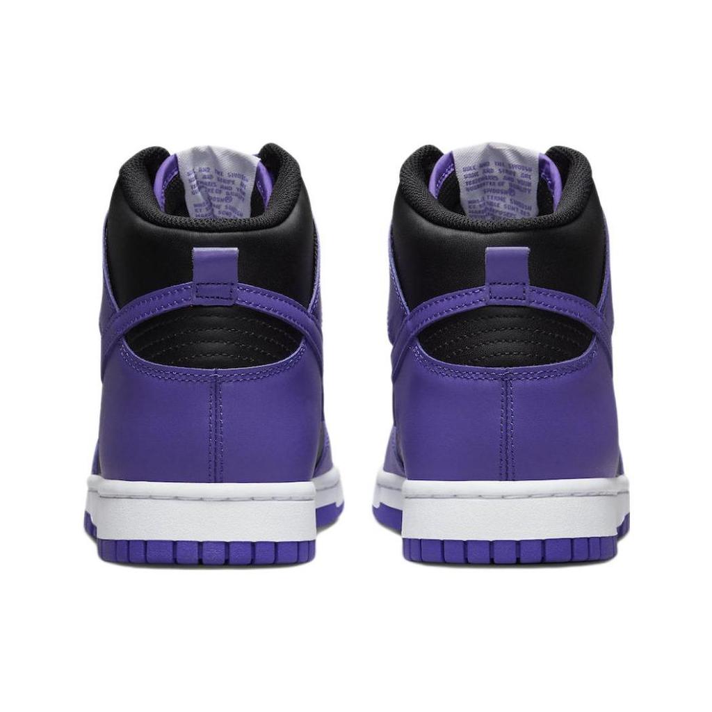 Nike Dunk High Psychic Purple Мужские кроссовки Черно-белые DV0829-500