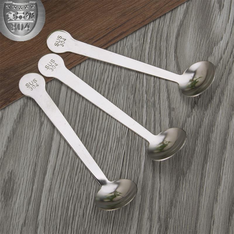 Stainless Steel Seasoning Flavor Can Sugar Box Salt Pepper Pot Kitchen Tool BBQ Condiment Cruet Storage Spice Jar Bottle Spoon