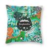 Binghamton Life Is Good Square Pillowcase Polyester Linen Velvet Pattern Zip Decor Home Cushion Case