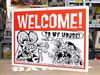 Rat Fink Message Board "Welcome" SP-RAF229-MON