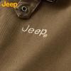 Jeep Мужская теплая рабочая куртка в американском стиле из флиса