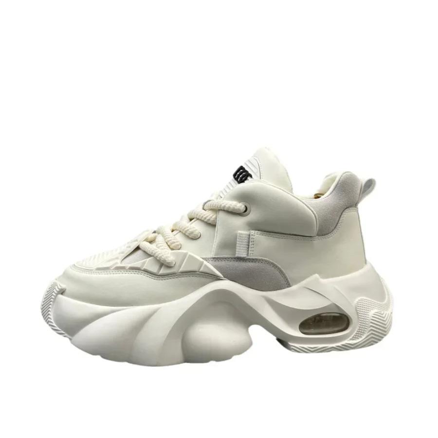 Новая модная универсальная мужская повседневная спортивная обувь, трендовая обувь на толстой подошве для студентов, увеличивающая рост, zapatillas hombre men