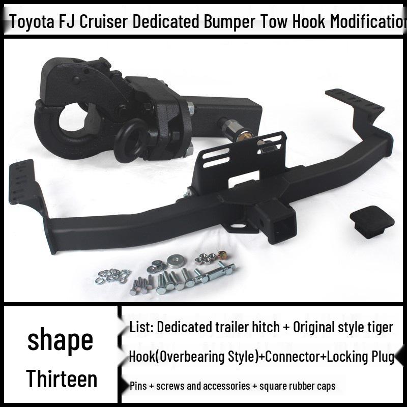 Toyota FJ Cruiser Prado Модифицированный Крюк для Буксировки Прицепа Кронштейн Голова Тигра