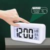Silent Smart Alarm Clock Electronic Watch Desk Digital Bedroom Decoration Table And Accessory Hour Led Awakening Light Consumer