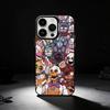 Five Nights At F-Freddys F-Fnaf Phone Case For iPhone 17,16,15,14,13,12,11 Plus,Pro Max,XS,Colored silver phone case